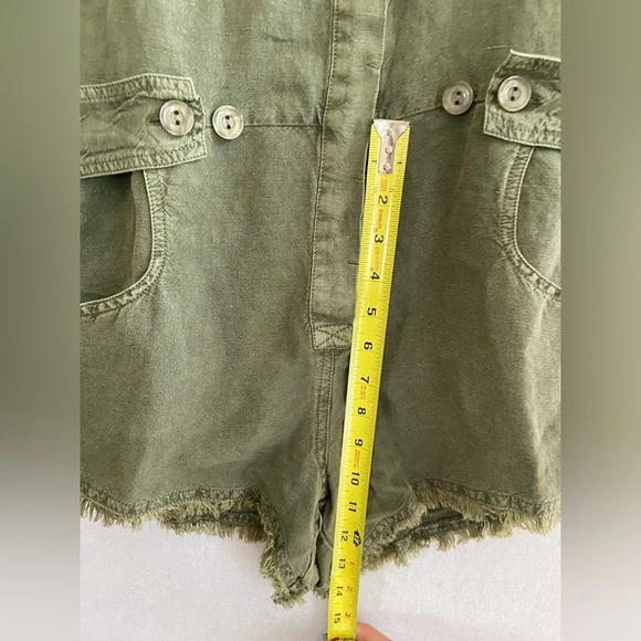 NWT YOUNG FABULOUS & BROKE YFB Linen  Blend Lake Side Romper Sz Xs - Picture 13 of 16
